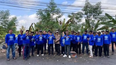 Sambut HUT ke-25, Demokrat Banyuasin Gelar Gerakan Indonesia ASRI Langit Biru