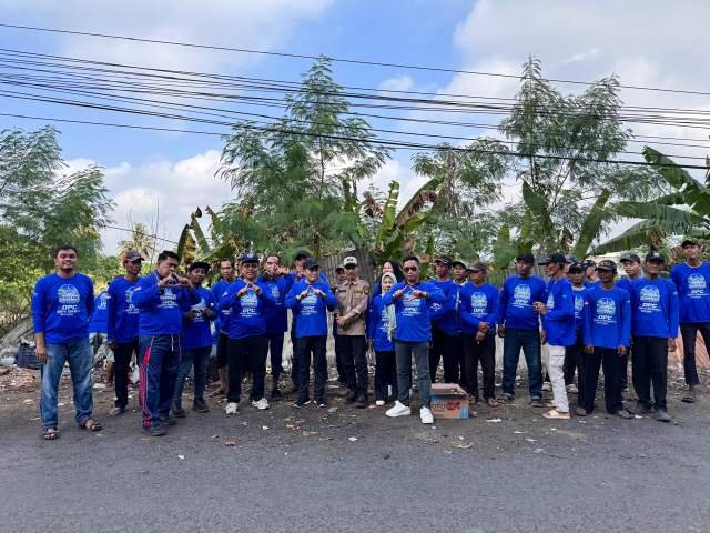 Sambut HUT ke-25, Demokrat Banyuasin Gelar Gerakan Indonesia ASRI Langit Biru