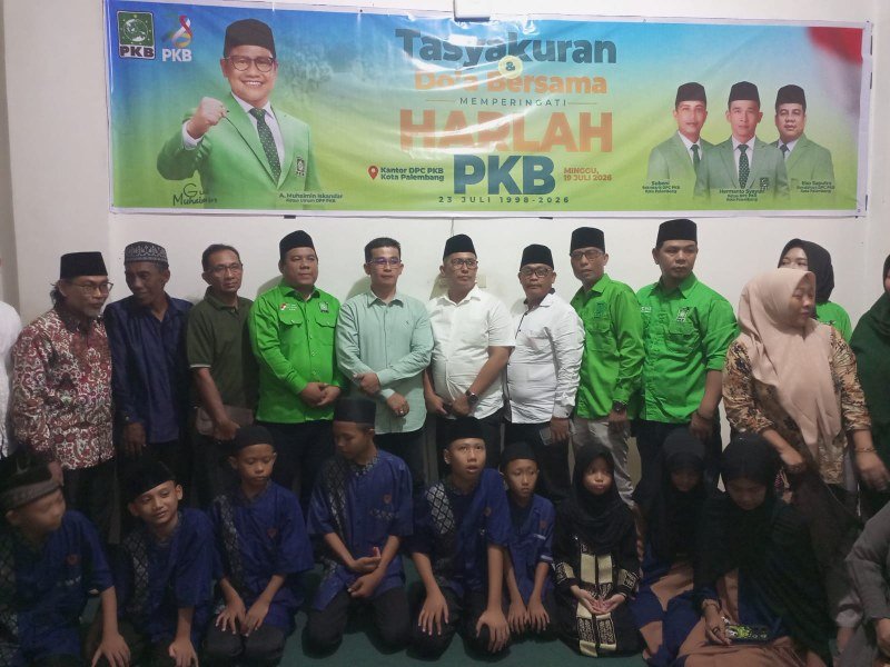 Harlah 28 Tahun, PKB Palembang Optimistis Makin Besar dan Semakin Dipercaya Masyarakat