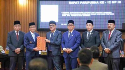 Rapat Paripurna Ke-12 Masa Persidangan III Tahun 2026 DPRD Kota Palembang