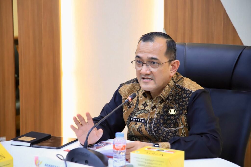 Sekretaris Daerah (Sekda) Sumsel Edward Chandra