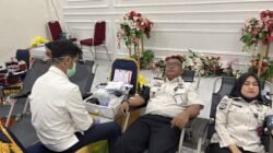 Semarak HUT Ke-81 RI, Pegawai Rutan Palembang Ikuti Donor Darah dan Pemeriksaan Kesehatan