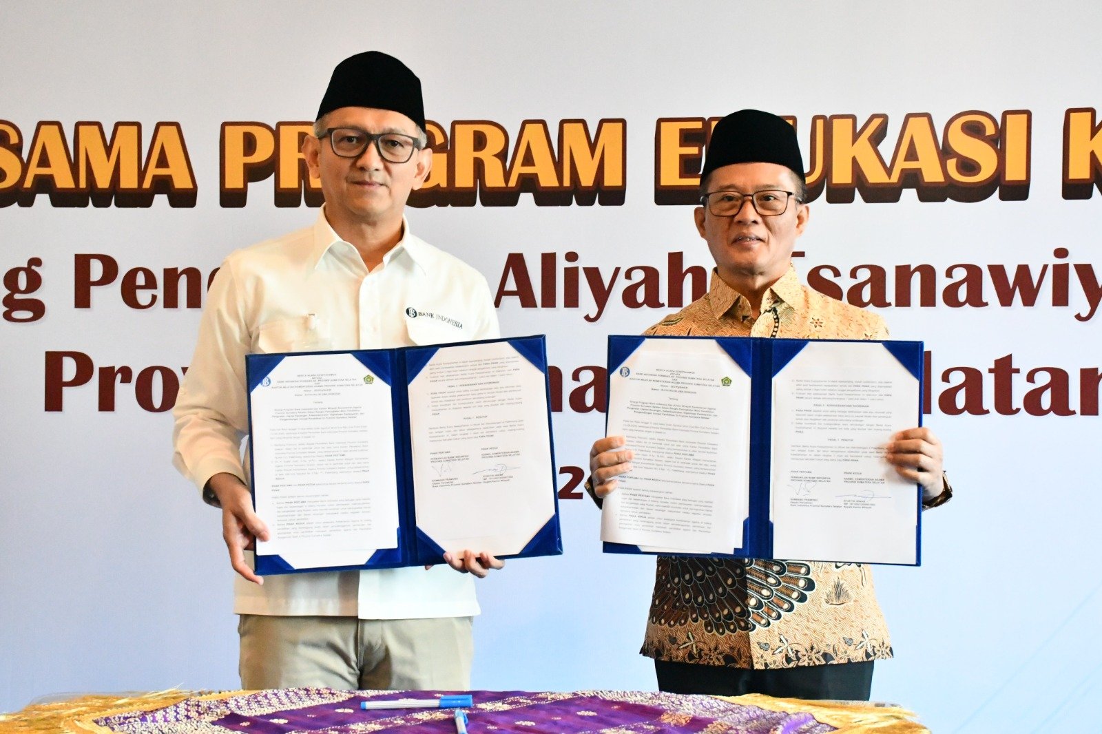 Cetak Generasi Melek Keuangan, Kemenag Sumsel dan BI Gelar Kick Off Edukasi Kebanksentralan