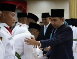 Gus Fawait Kukuhkan 70 Paskibraka Jember, Ajak Jadi Pelopor Cinta NKRI