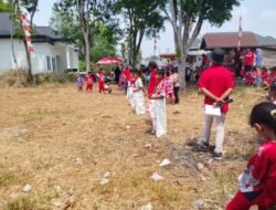 Meriahkan HUT RI ke-81, RT 27 dan 28 di Kelurahan Keramasan Gelar Aneka Lomba