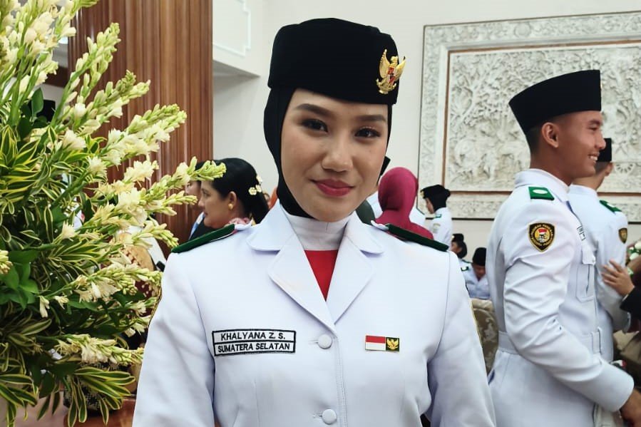 Khalyana Zahira Sandi, siswi MAN 1 Lubuklinggau