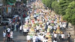 Kirab Ancak Agung Jember Pecahkan Dua Rekor MURI, 527 Ancak dan Suwar-Suwir Setinggi 3,7 Meter