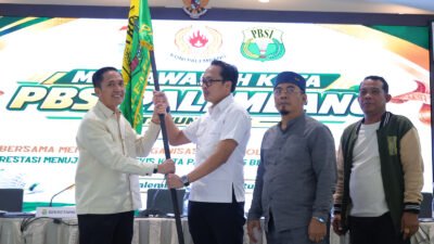 Wali Kota Palembang Ratu Dewa kembali dipercaya nahkodai PBSI Kota Palembang periode 2026-2030.