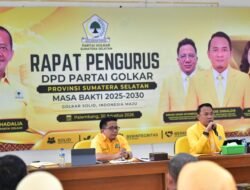 Golkar Sumsel Panaskan Mesin Partai! 181 Pengurus Siap Gerak Sampai Kecamatan!