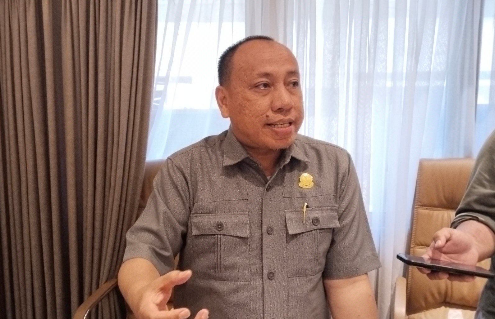 Wakil Ketua Komisi III DPRD Sumsel, M Nasir,