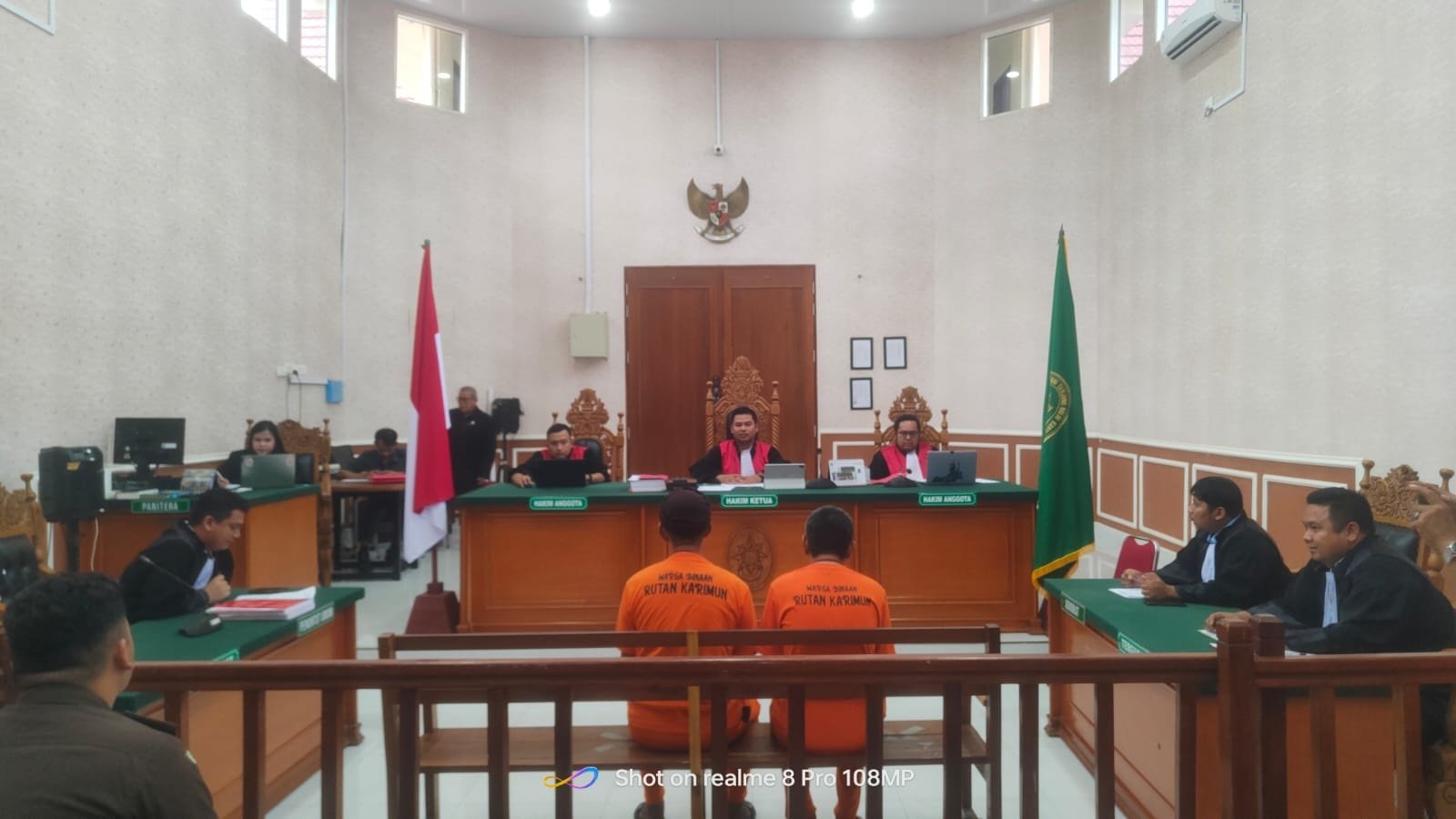 Sidang Dugaan Penggunaan Surat Palsu di Pengadilan Negeri Karimun
