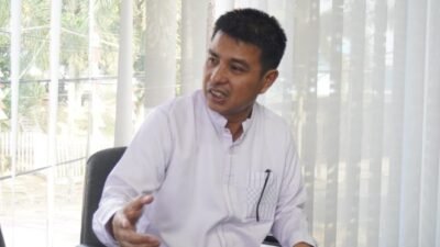 Direktur Utama Perumda Tirta Musi Palembang Teddy Andrian