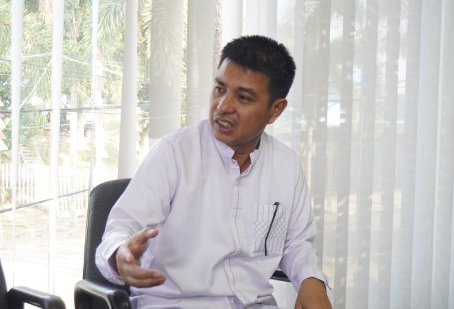 Direktur Utama Perumda Tirta Musi Palembang Teddy Andrian