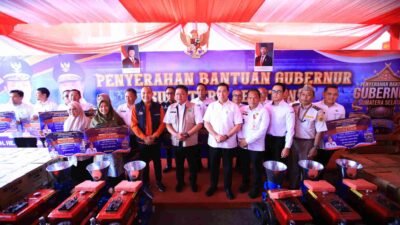 Herman Deru Perkuat Produktivitas Perikanan Sumsel, Salurkan Bantuan Sarpras kepada Masyarakat