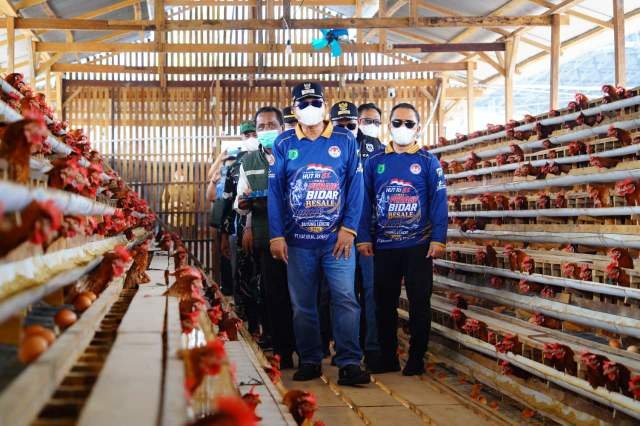 Bupati Muba Apresiasi Usaha Ketahanan Pangan Desa di Bayung Lencir