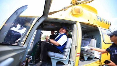 Gubernur Deru Turun Gunung: Sisir Karhutla dari Udara, OKI Jadi Target Utama