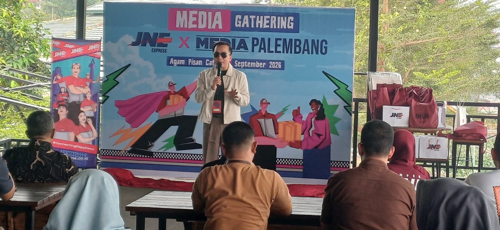 JNE Express Rangkul Media Palembang Lawan Hoaks di Era Digital
