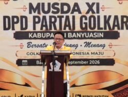 Musda Selesai, Tugas Baru Dimulai – Golkar Sumsel Titipkan Kemenangan 2029 di Pundak Neta Indian