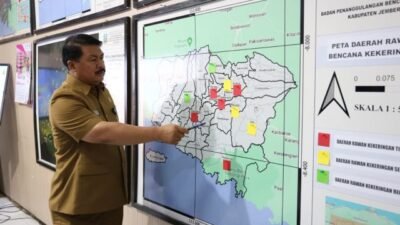 BPBD Jember Catat 345 Bencana Sepanjang Semester I 2026, Kekeringan dan Karhutla Jadi Perhatian