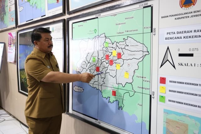 BPBD Jember Catat 345 Bencana Sepanjang Semester I 2026, Kekeringan dan Karhutla Jadi Perhatian