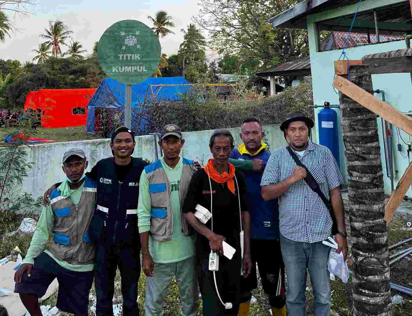 PTBA Salurkan Bantuan Instalasi Air Bersih Siap Minum untuk Korban Bencana di Manggarai Timur NTT