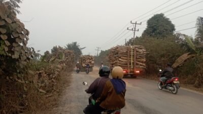 Jalan Raya Sungai Dua, Desa Sako, Kecamatan Rambutan