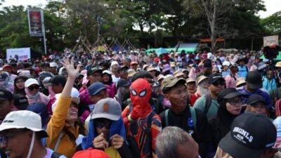 Kemeriahan Tajemtra 2026, 25.613 Peserta Ramaikan Gerak Jalan dari Tanggul ke Jember