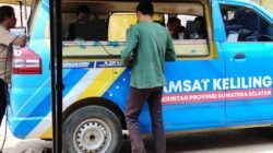 Samsat Keliling di Ogan Ilir Disambut Hangat Warga, Emak-emak: Tak Perlu Repotkan Suami