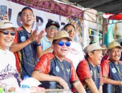 Deru Dayung Pecah di Babat Toman! Bupati Toha Lepas 20 Tim Bidar di Sungai Musi