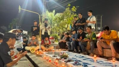 Jurnalis Bengkulu Doakan 5 Rekan dan 3 ABK Kapal yang Hilang, Minta Pencarian Dilanjutkan