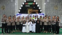 Syukuran HUT Lantas ke-71, Polres Lingga Santuni Anak Yatim