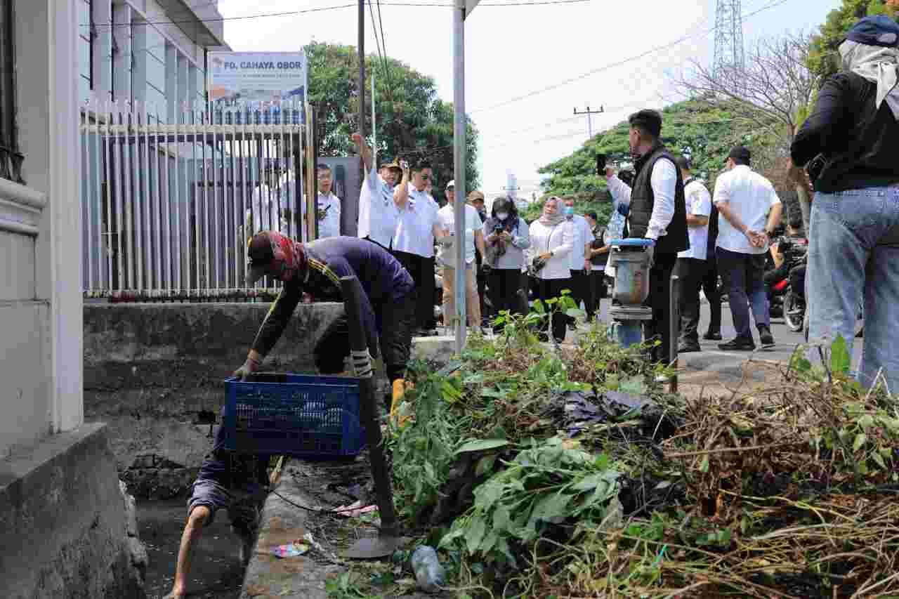 Sidak Drainase! Pemkot Palembang Sisir Titik Rawan Genangan