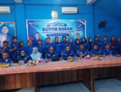 Setetes Darah Sejuta Harapan, Cara Demokrat Palembang Rayakan HUT ke-25