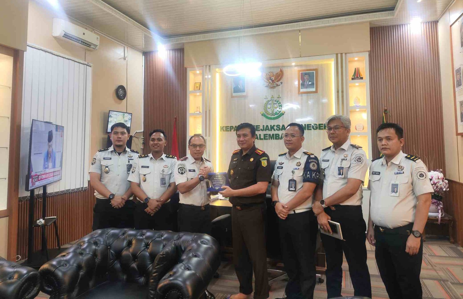 Perkuat Sinergi Penegakan Hukum, Karutan Palembang Sambangi Kejari