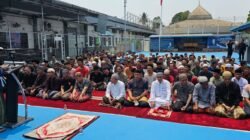 Ikhtiar Lawan Kekeringan, Rutan Kelas I Palembang Panjatkan Doa Minta Hujan