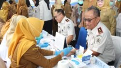 Komitmen Pelayanan Humanis, Rutan Palembang Beri Layanan CKG untuk Warga Binaan