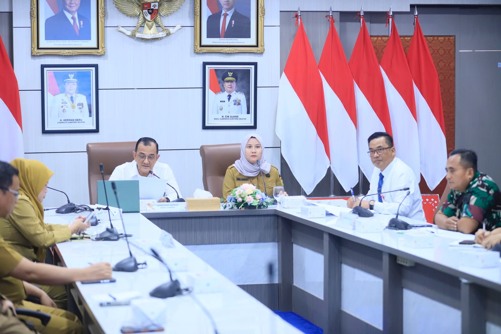 Rapat pembentukan tim digelar di Ruang Rapat Bina Praja, Senin (12/10/2026).
