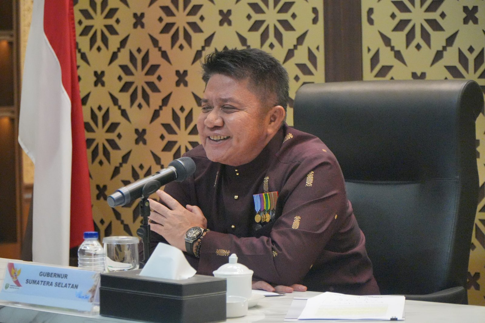 Gubernur Sumatera Selatan Dr.H Herman Deru