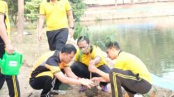 Polda Sumsel Ajak Personel dan Masyarakat Jaga Kebersihan serta Kelestarian Lingkungan