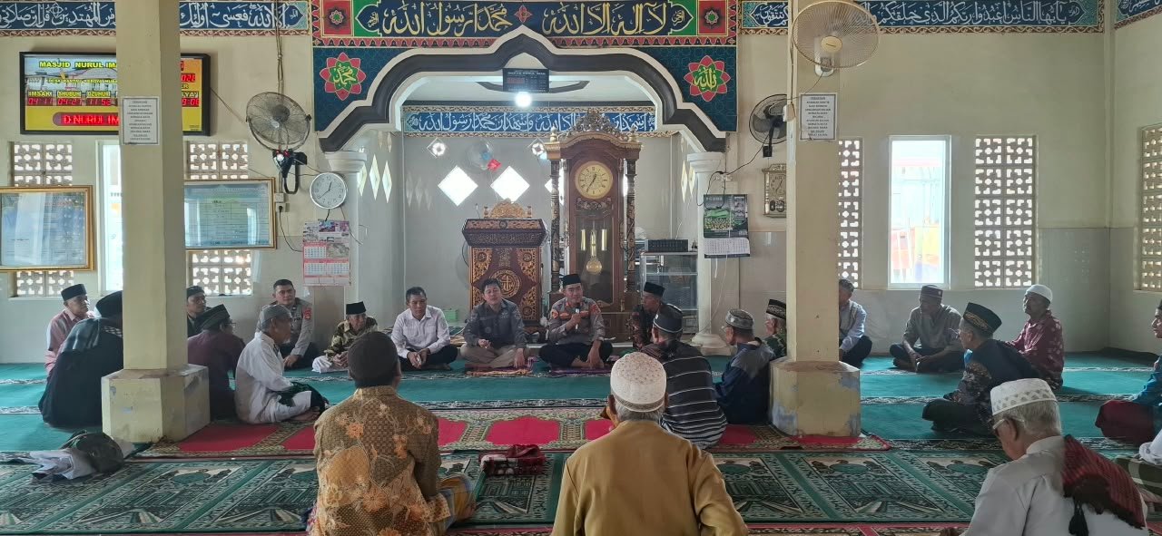 Jaga Kamtibmas Tetap Kondusif, Polsek Lais Gelar Jumat Keling