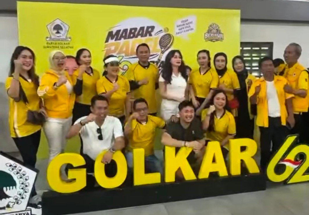 Gebrakan Andie Dinialdie di HUT 62 Golkar, Dari Lapangan Padel untuk Rakyat
