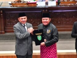 DPRD dan Gubernur Sahkan Perubahan APBD Sumsel Rp9,53 Triliun, Banggar Beri 7 Peringatan