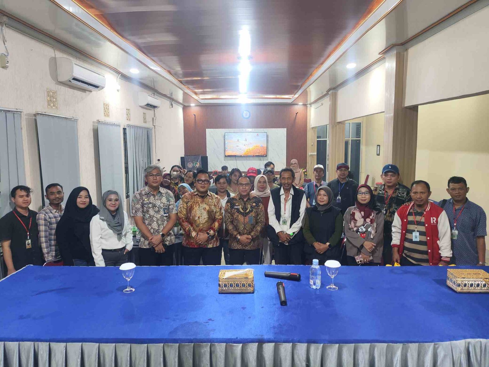 Rumah Tahanan Negara Kelas I Palembang menggelar Coffee Morning bersama insan media, Jumat (2/10/2026).