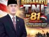 HUT TNI ke-81, RM Yusuf Indra Kesuma: TNI Prima Bersama Rakyat adalah Fondasi Indonesia Maju