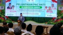 HKTI Jember Dilantik, Gus Fawait Dorong Kolaborasi Perkuat Swasembada Pangan