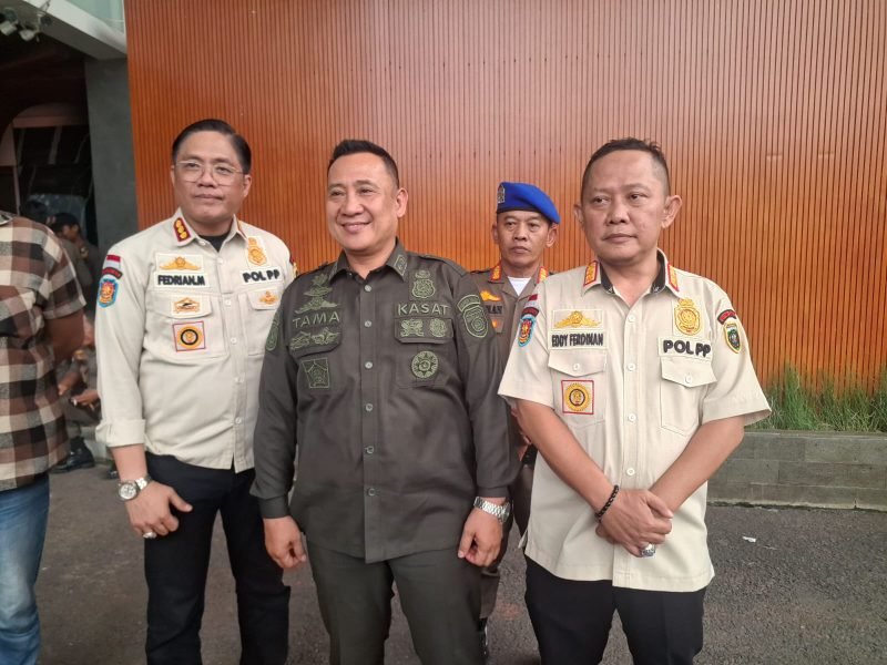 Pol PP Sumsel Pastikan Dua Aksi Demo di Kantor Gubernur Berjalan Aman dan Humanis