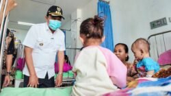 Cek Korban Asap di RSUD Sekayu, Bupati Muba: Kesehatan Anak Prioritas