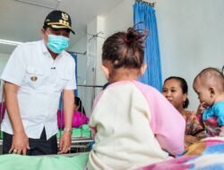 Cek Korban Asap di RSUD Sekayu, Bupati Muba: Kesehatan Anak Prioritas