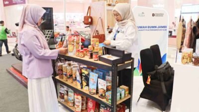 Serbu Pasar Palembang, 12 Produk UMK Jambi Binaan PLN Pamer di HUT ke-13 Palembang Icon