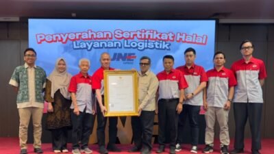 JNE Resmi Bersertifikat Halal Logistik, BPJPH: Standar Baru Kepercayaan Konsumen